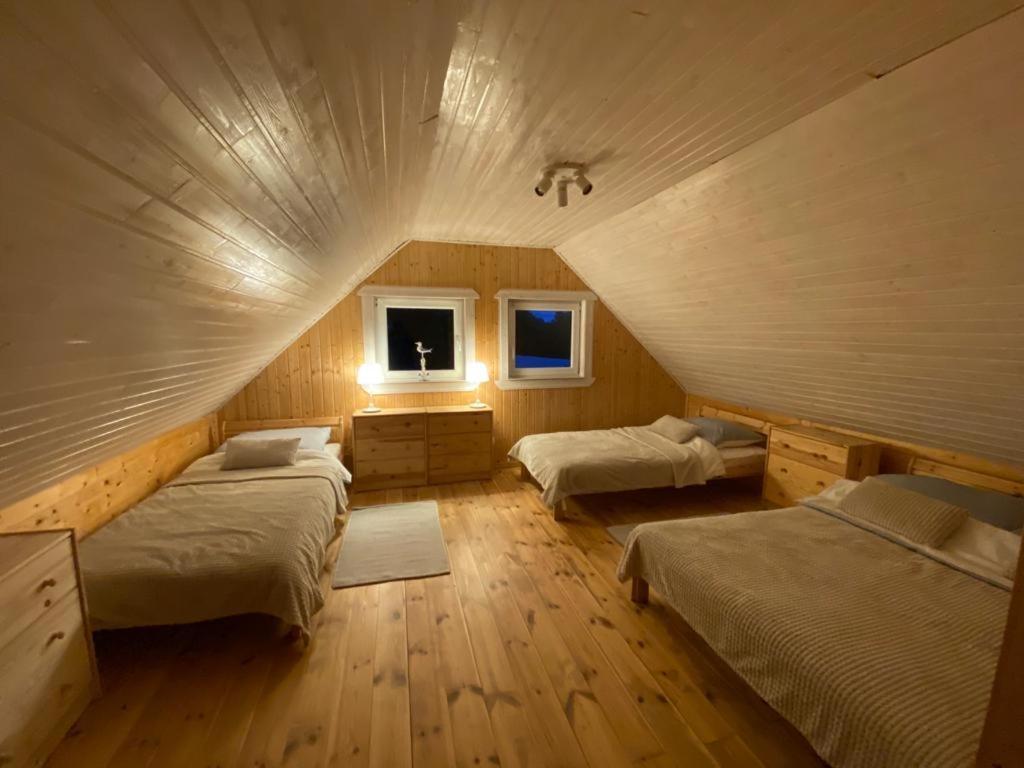Zaciszne Domki Apartamenty ミエンジズドロイェ エクステリア 写真